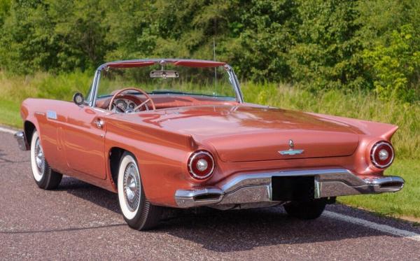 1957 Ford Thunderbird Convertible E Code 312 CID 7266 Miles
