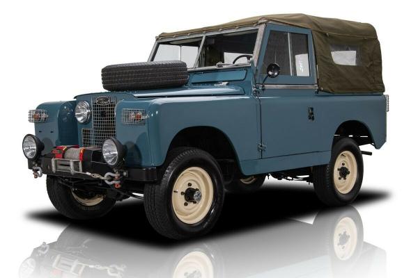 1964 Land Rover Series IIA Blue SUV 4 Cylinder 4 Speed Manual
