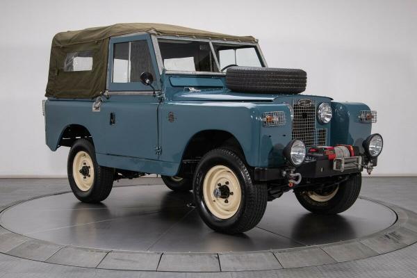 1964 Land Rover Series IIA Blue SUV 4 Cylinder 4 Speed Manual