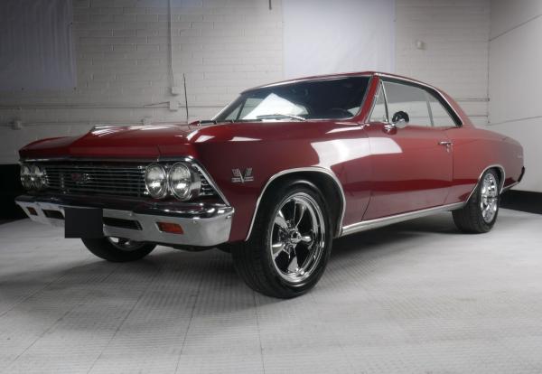 1966 Chevrolet Chevelle SS Maroon correct 396 4 speed manual 20599 Miles