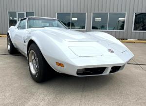 1974 Chevrolet Corvette Coupe 9364 Miles White Coupe Automatic