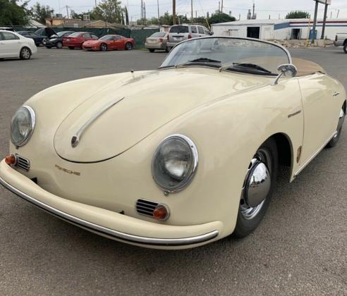 1957 Porsche 356 A Speedster 1.8 Convertible Brown RWD Manual
