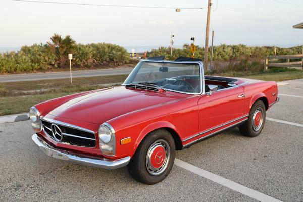 1968 Mercedes-Benz 280SL Convertible A/C Hardtop & Softtop 568H