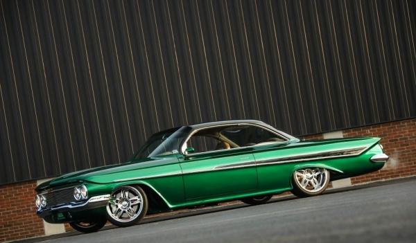1961 Chevrolet Impala BMW M70 V-12 Engine