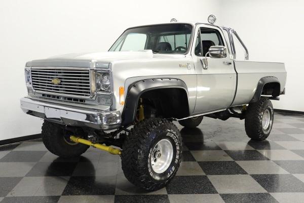 1976 Chevrolet K10 Pickup Silverado 4x4 40786 Miles