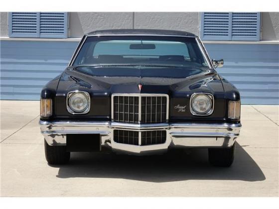 1972 Pontiac Grand Prix Black 400ci V8 60564 Miles
