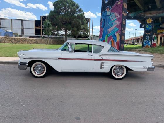 1958 Chevrolet Impala Sport 350 V8 with automatic transmission