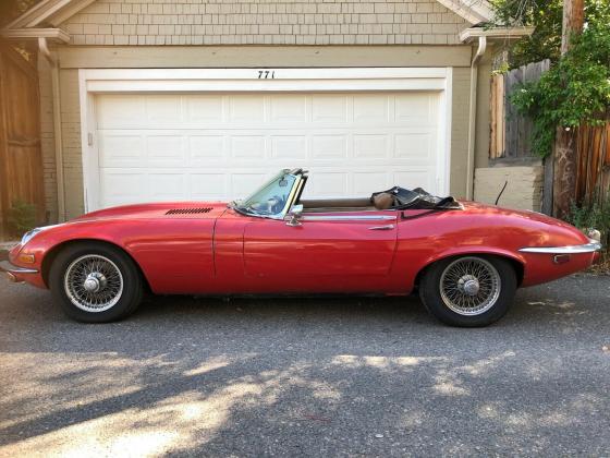 1973 Jaguar E-Type Convertible Matching Numbers