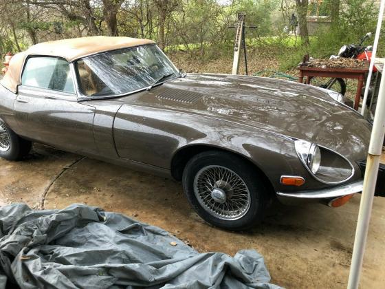 1973 Jaguar E-Type 4 Speed V12 XK-E Convertible