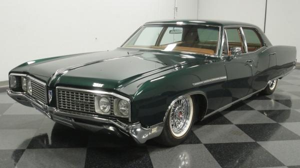 1968 Buick Electra 225 Restomod dark green over tan