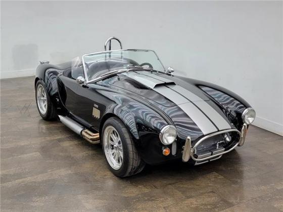 1965 Cobra Factory Five Black on Black 1623 Miles