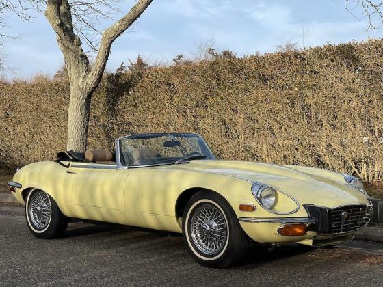 1974 Jaguar XKE Roadster Series 3 31876 original miles