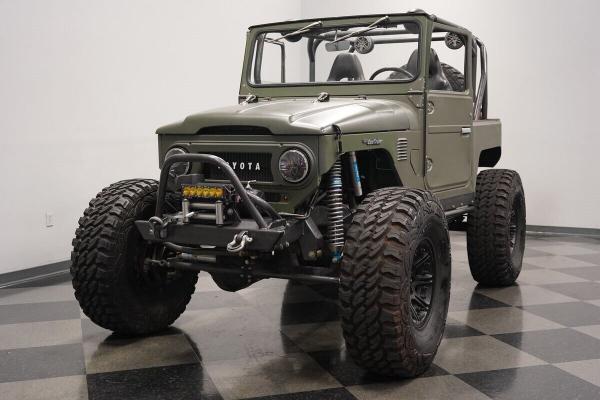 1976 Toyota Land Cruiser FJ40 Restomod Olive Drab Green 1137 Miles