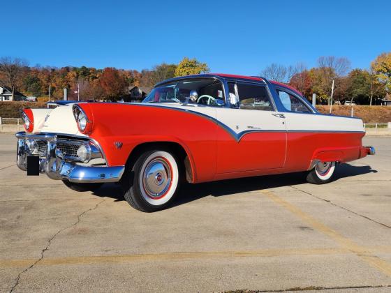 1955 Ford Fairlane professionally restored to original condition