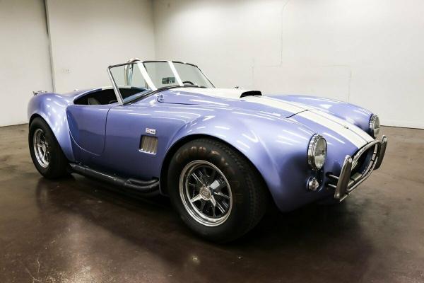 1965 Factory Five Cobra Mk 2 3897 Miles Portofino Blue 347ci