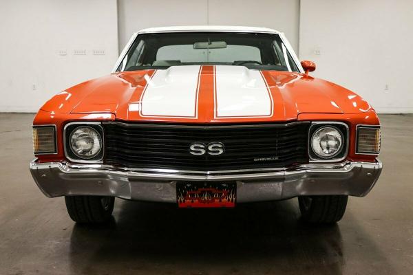 1972 Chevrolet Chevelle SS 41088 Miles Orange Coupe 402 Big Block V8 Turbo