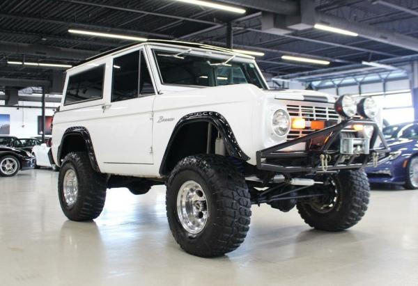 1967 Ford Bronco  19833 Miles White SUV 5.0L H.O V8 Automatic