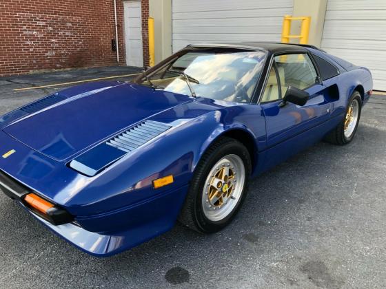 1979 Ferrari 308 GTS very rare Azzurro Blue