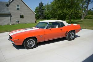 1969 Chevrolet Camaro SS 383 CI V8 Engine