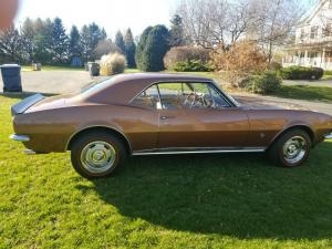 1967 Chevrolet Camaro Gold 327 Headers