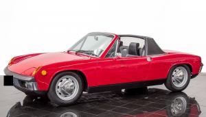 1972 Porsche 914 Targa Bahia Red Coupe 73723 Miles