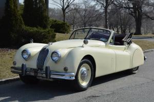 1957 Jaguar XK Prim Rose Yellow 27314 Miles