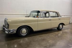 1966 Mercedes Benz 200 Series 34649 Miles Light Beige Sedan Inline 6 Manual