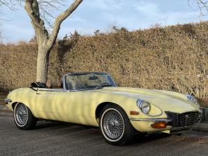 1974 Jaguar XKE Roadster Series 3 31876 original miles