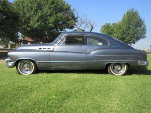 1950 Buick Special Sedanette 1974 Cadillac chassis
