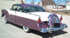 1955 Ford Skyliner Fairlane Victoria Original Glasstop Regency Purple