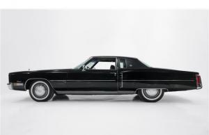 1972 Cadillac Eldorado triple black 21619 Miles