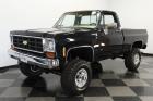 1978 Chevrolet K10 Silverado 4x4 extra sharp looking dark truck