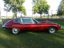 1970 Jaguar E-Type Burgundy 4-Speed Coupe