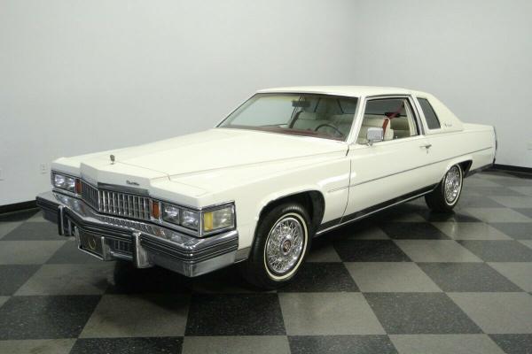 1978 Cadillac DeVille Coupe Cotillion White 425 V8 AUTO