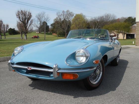 1969 Jaguar E-Type XKE- TYPE E Convertible 2 Door Roadster