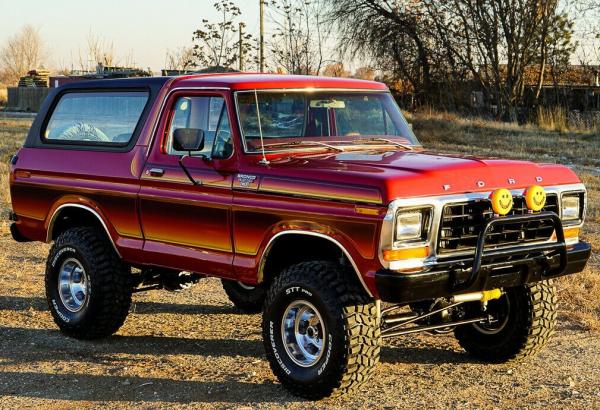 1979 Ford Bronco 4x4 Free Wheeling 351 V8 Automatic