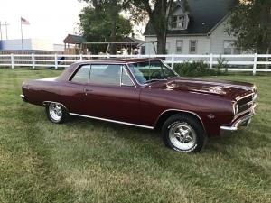 1965 Chevrolet Malibu 1968 327 engine two barrel carburetor