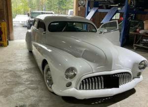 1948 Buick Roadmaster White Sedan 78900 Miles