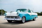 1956 Ford Fairlane Crown Victoria Custom Restomod 1111 Miles Aquatone Blue Coupe