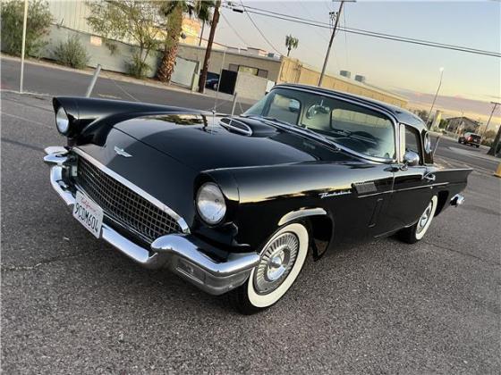 1957 Ford T bird thunderbird Convertible Manual