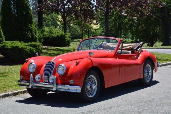 1957 Jaguar XK excellent paint chrome and interior
