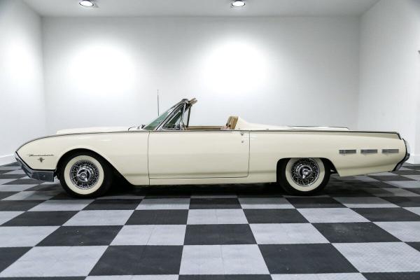 1962 Ford Thunderbird Sports Roadster White Convertible 390 Big Block