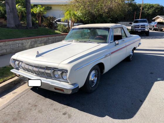 1964 Plymouth Fury Originally a 383 car