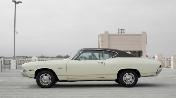 1968 Chevrolet Malibu Coupe 327 V8 Automatic AC Runs Fantastic