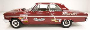 1964 Ford Fairlane 500 Club Sedan 427ci Center Oiler V8 C6 Auto Edelbrock Heads
