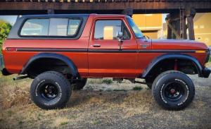 1978 Ford Bronco Gasoline 5 8 L Engine