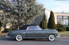 1958 Mercedes Benz 200-Series red leather interior