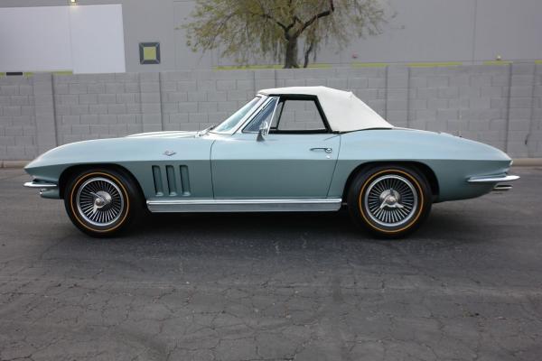 1966 Chevrolet Corvette Manual Transmission Green
