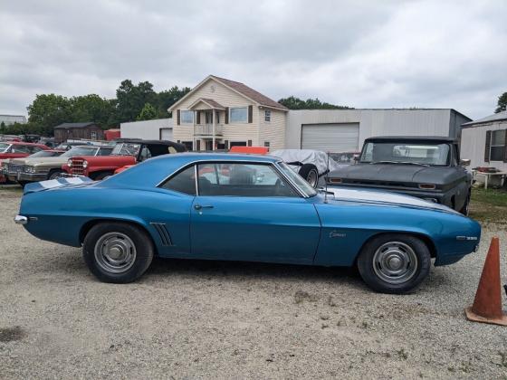 1969 Chevrolet Camaro Coupe V8 5 7L Engine Automatic Transmission