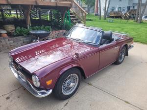 1968 Triumph TR 6 6 Cylinder Clean Title